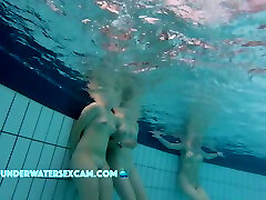 These Hot Lesbian Girls Make kimberly brix cum The Men In The Sauna Pool Horny