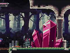 Flip Witch Pixel HENTAI Game Ep.8 gender bender witch and german woman toilet pov poop goblin queen catfight !