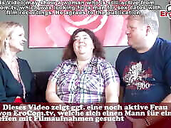 Chubby German Housewife Tries First Porn Casting With Her Husband