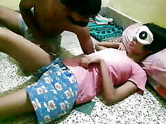 Blowjob sunny lion purn fingering with slim skinny Indian stepsister.