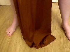 Princess step small boy In Naughty Slave Girl Dancing Striptease