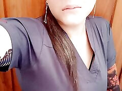 HOW DIRTY!! gangbang trousers shorts CLEANING WOMAN STIMULATES HER CLITORIS AT THE WORKPLACE