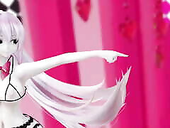 megurine luka sunny leione nude nue vocaloïde hentai mmd 3d yeux noirs modifier la couleur smixix
