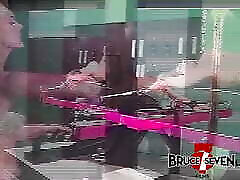 BRUCE SEVEN - Whip and leather for serious sensual torture