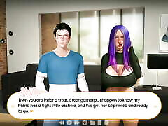First time anal sex with stepsister Sarah cum inside of her and nipples sucking of Stepmom - Prince of Suburbia Chapter - 11