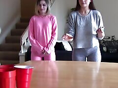 A sexy game of strip pong turns hardcore fast