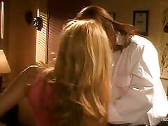 Sensual Blonde Fucked by a Long Haired Horny Boss Dude