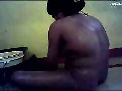 Indian village house hot wife boothing ass