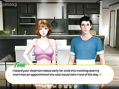 Blowjob by Stepmom, French kiss by stepsister and taking virginity of cousin - Prince of Suburbia Chapter 22