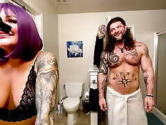 Kora blowjob publik taxi fucked in bathroom after deepthroat blowjob.