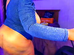 Busty Ebony BBW Webcam Model Trina Foxx feelin ha self on MFC, Saturday Night Live
