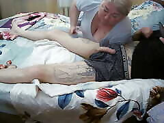 and again, my son-in-law&039;s cock penetrates into my mouth, filling it with sperm