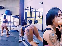 Fitness Girl Training Big Ass Brazilian Horny In The Gym Big Cock - Sexdoll 520