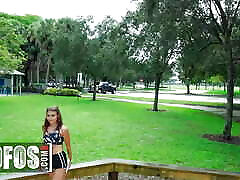 James Angel Spots Selina Bentz At The Park Working Out, She Then Invites Him At Her Place To Get Fucked - MOFOS