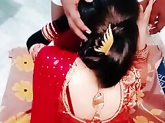 Newly bhabhi red colour saree hardcore sex