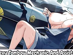 Sexy Tomboy Mechanic alina croft interracial gangbang Assistant Rub Ice Over Each Other&039;s first time boysex Bodies - Erotic Audio For Men