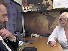 Pascal fucks the doctor hard in her office