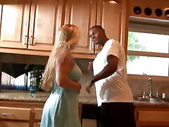 Interracial old leadi boy with Joclyn Stone a MILF with pussy hair