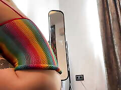 Hot Tall Skinny Amazingly Beautiful Greta is here for a Porn Casting does a Try on Haul with Sexy Lingerie