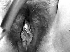 Pleasuring myself with hairdryer ,self pleasure