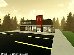 Roblox Mcdonalds worker fucked