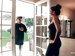Mature Mom seduce his Fat Cock Black best Friend to Old Young Cheating Fuck