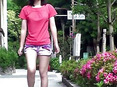 Japanese extremely hairy and petite amateur making weirdest moans