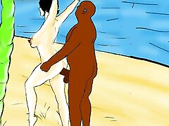 My wife fucking hard on beach holiday bbc very nice sunny day big ass boobs beautyfull wife