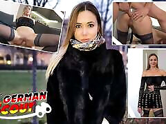 German Scout - teen scat lesbians Casting Fuck for Russian MILF Polina Max at Model Job