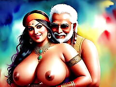 AI Generated Uncensored Images Of Sexy Indian Women With Pirates Of the Caribbean