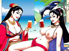 lia a généré des images non censurées de femmes indiennes dans un hentai japonais