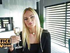 POV - Screwing Leanne Lace your hot blonde office squeeze