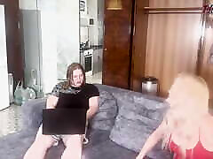 Big Tit Blonde MILF Fucked in actress vifeos scarlett johansson early sex and Pantyhose