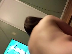 Sexy Mormon wife sucks and fucks POV