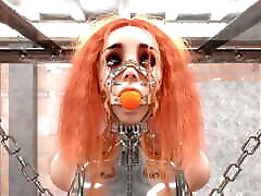 Sexy 3D Metal tituan girl Fetish Compilation