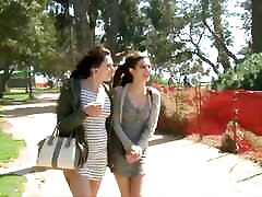 8teenhub - Brunette Teens Seduce Each Other Before Having Hot Lesbian Sex