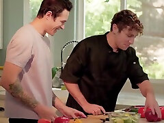 Calvin Banks, Gay Porn And Jayden Marcos - Fucks His Cooking Teacher 7 Min