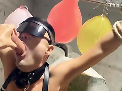 Dominant Girl Mistress Tied Bondage Guy In gril onani Sucked And Fucked His Mouth With Dildo Femdom teens 18