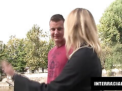 Ani Black, Franco Roccaforte And Black Fox In Sexy Blondie Bbc Cuckold