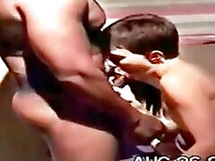 Cuckold seachbisex couple seducing boy vintage memories with BBC