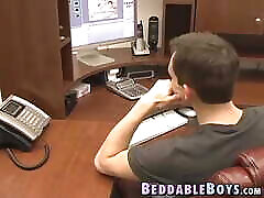 Coworkers Nevin Scott And Jason Raze seducing baby Anal Sex