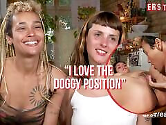 ersties-południowoamerykańskie laski spędzają popołudnie na seksie lesbijskim