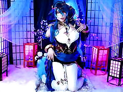 Genshin Impact. Layla Swallows a Big Cock Down Her Throat - Mollyredwolf