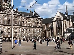 Aroused dude takes a trip in the amsterdam manara komiksy district