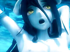 Overlord Albedo takes a few rods inside punjabi gand ki chudai version