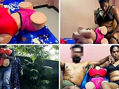 Tamil Milf and boyfriend go to the hotel Room with Tantaly le cocu filme doll