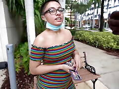 Buzz Cut Teen Wearing Glasses Gets Huge BBC