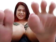 And Now Some Treat for My Loyal Foot Fans! Lay Back, Unzip and Fire Away Boys!
