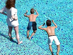 AWAM 7 Teaching the guys how to swim