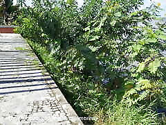 A day of japani young mom and son and enjoying the scenery